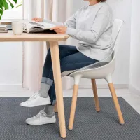 Scaun de bucătărie Ikea Baltsar Plastic/ Beige Transparent photo 5