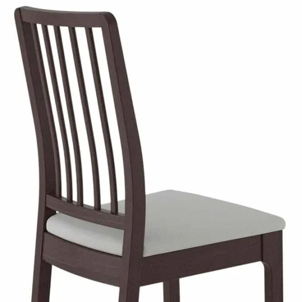 Кухонный стул Ikea Ekedalen/Orrsta Ткань/ Grey Dark Brown photo 3