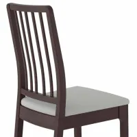 Scaun de bucătărie Ikea Ekedalen/Orrsta Stofă/ Grey Dark Brown photo 3