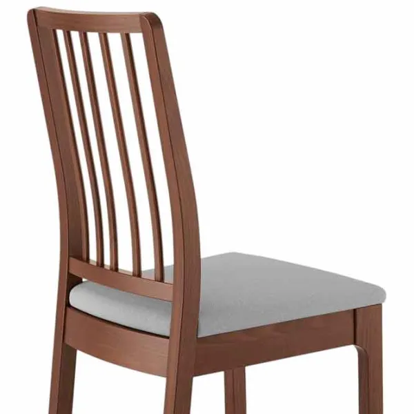 Scaun de bucătărie Ikea Ekedalen/Orrsta Stofă/ Grey Brown photo 2