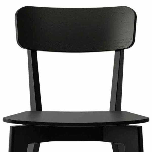 Кухонный стул Ikea Lisabo Дерево/ Черный Черный photo 2