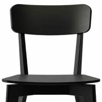 Scaun de bucătărie Ikea Lisabo Lemn/ Black Black photo 2