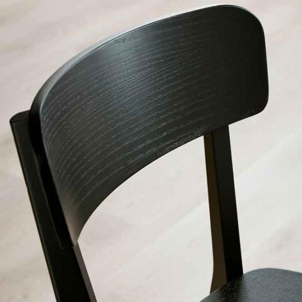 Кухонный стул Ikea Lisabo Дерево/ Черный Черный photo 6