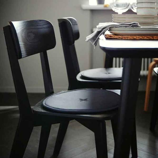 Кухонный стул Ikea Lisabo Дерево/ Черный Черный photo 7