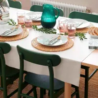 Scaun de bucătărie Ikea Ronninge Lemn/ Green photo 4