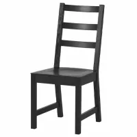 Scaun de bucătărie Ikea Nordviken Masiv/ Black Black