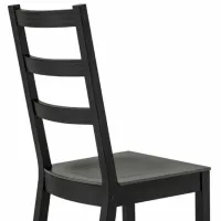 Scaun de bucătărie Ikea Nordviken Masiv/ Black Black photo 8