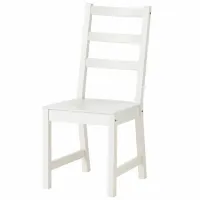Кухонный стул Ikea Nordviken Массив/ Белый White