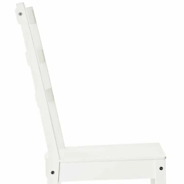 Кухонный стул Ikea Nordviken Массив/ Белый White photo 2