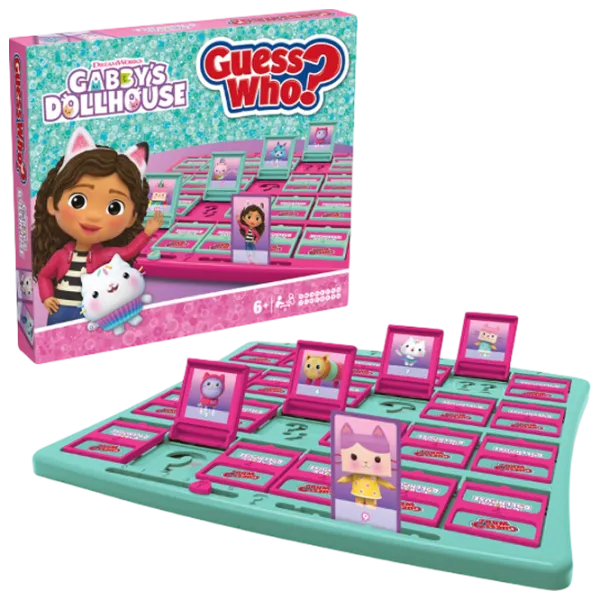 Настольная игра Winning Moves Guess Who? Gabby's Dollhouse 6+/ Логическая игра photo 1