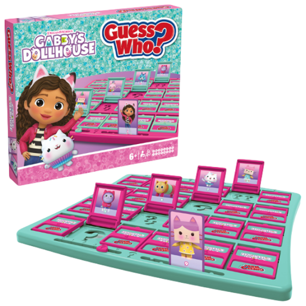 Настольная игра Winning Moves Guess Who? Gabby's Dollhouse 6+/ Логическая игра photo 1