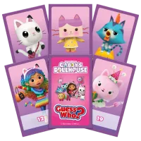 Joc de masă Winning Moves Guess Who? Gabby's Dollhouse 6+/ Joc de logică photo 3