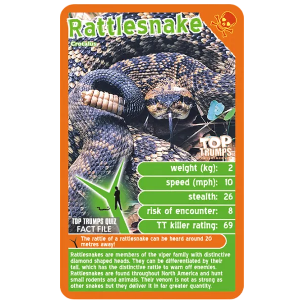 Настольная игра Winning Moves Top Trumps Predators 6+/ Развитие photo 2