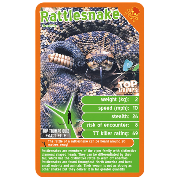 Настольная игра Winning Moves Top Trumps Predators 6+/ Развитие photo 2