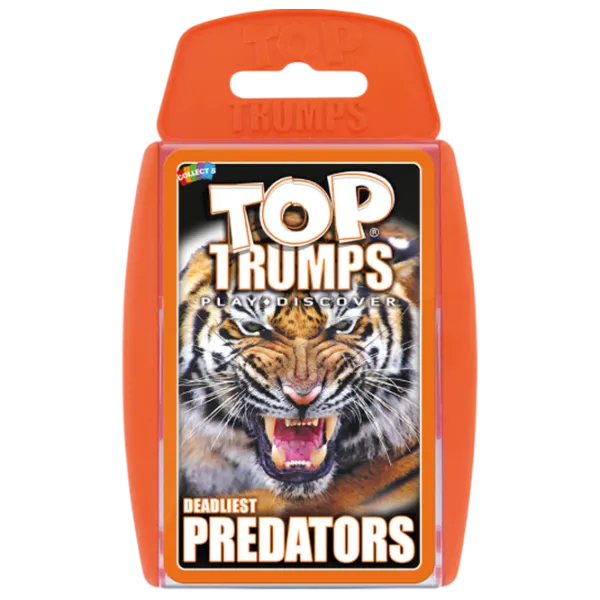 Настольная игра Winning Moves Top Trumps Predators 6+/ Развитие photo 3