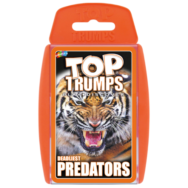 Настольная игра Winning Moves Top Trumps Predators 6+/ Развитие photo 3