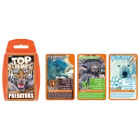 Joc de masă Winning Moves Top Trumps Predators 6+/ Dezvoltare photo 8