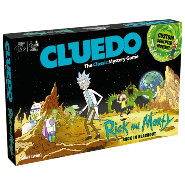 Настольная игра Winning Moves Cluedo Rick and Morty 12+/ Стратегия photo 3