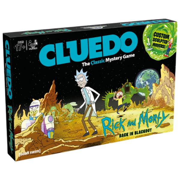 Настольная игра Winning Moves Cluedo Rick and Morty 12+/ Стратегия photo 3