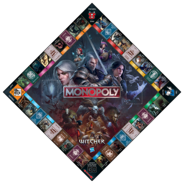 Настольная игра Winning Moves The Witcher 18+/ Monopoly photo 3