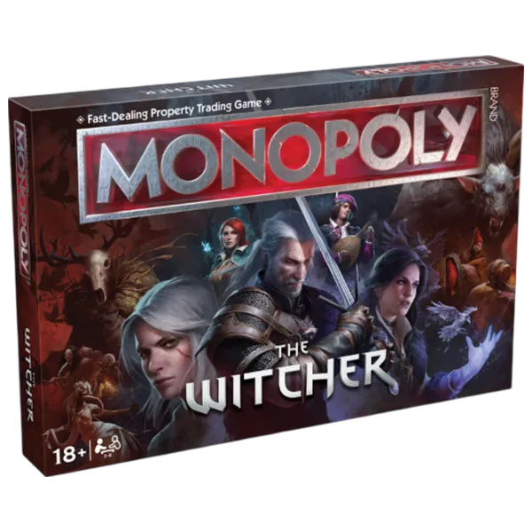 Настольная игра Winning Moves The Witcher 18+/ Monopoly photo 5