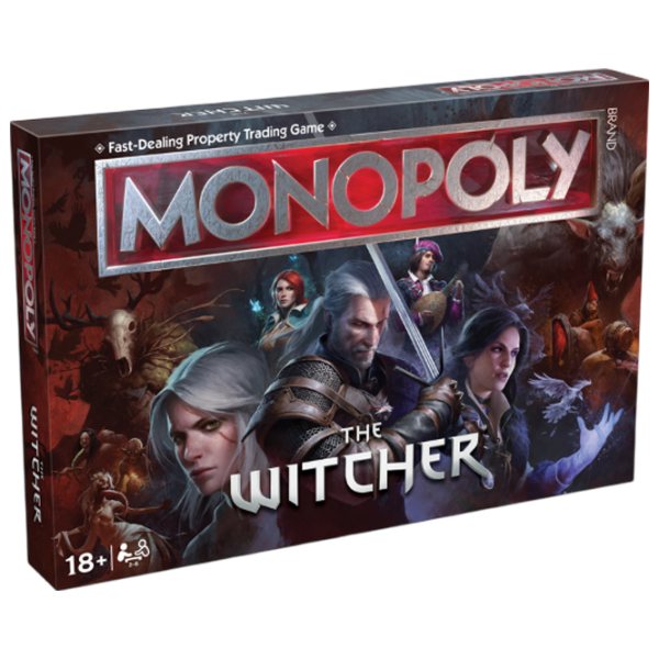Настольная игра Winning Moves The Witcher 18+/ Monopoly photo 5