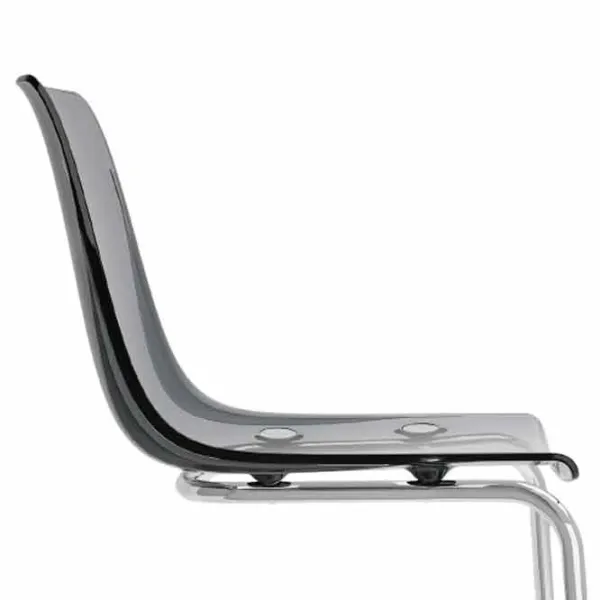 Кухонный стул Ikea Tobias Пластик/ Черный Нержавеющая сталь photo 3