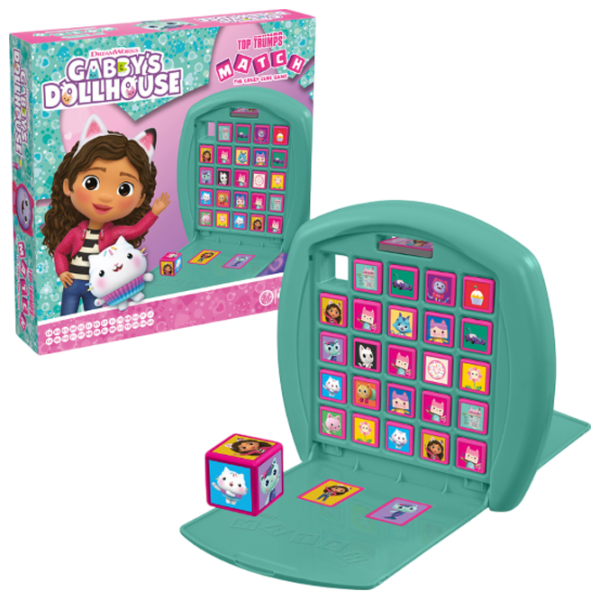 Настольная игра Winning Moves Top Trumps Match Gabby's Dollhouse 3+/ Стратегия photo 1