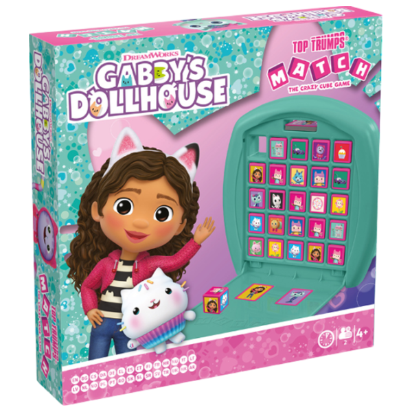 Настольная игра Winning Moves Top Trumps Match Gabby's Dollhouse 3+/ Стратегия photo 3