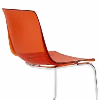 Scaun de bucătărie Ikea Tobias Plastic/ Red Inox photo 4