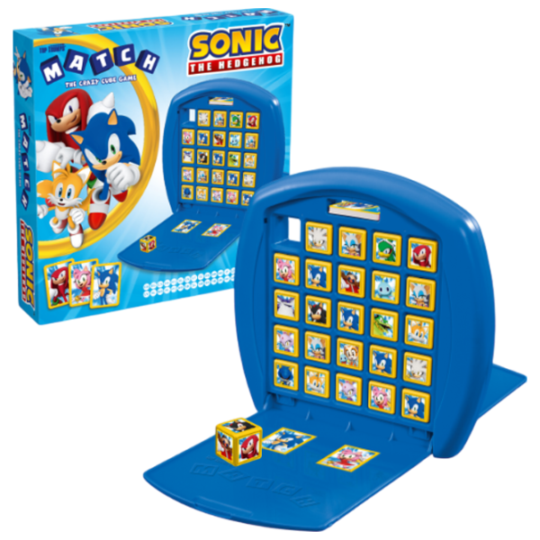 Настольная игра Winning Moves Top Trumps Match Sonic 3+/ Логическая игра photo 1