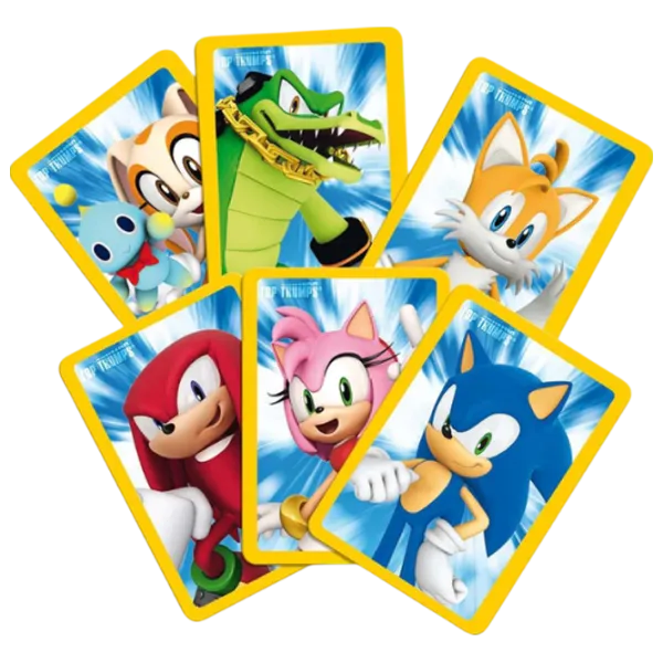 Настольная игра Winning Moves Top Trumps Match Sonic 3+/ Логическая игра photo 4