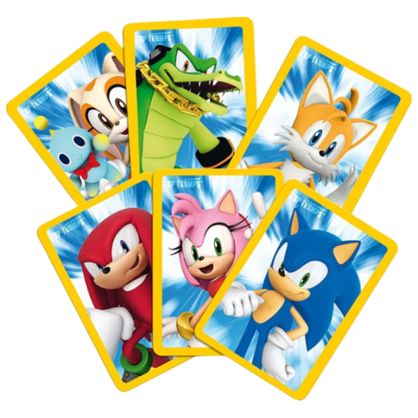 Настольная игра Winning Moves Top Trumps Match Sonic 3+/ Логическая игра photo 4