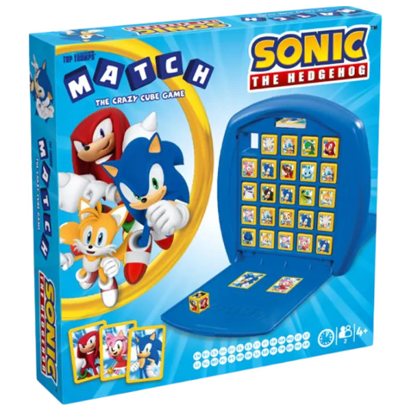 Настольная игра Winning Moves Top Trumps Match Sonic 3+/ Логическая игра photo 5