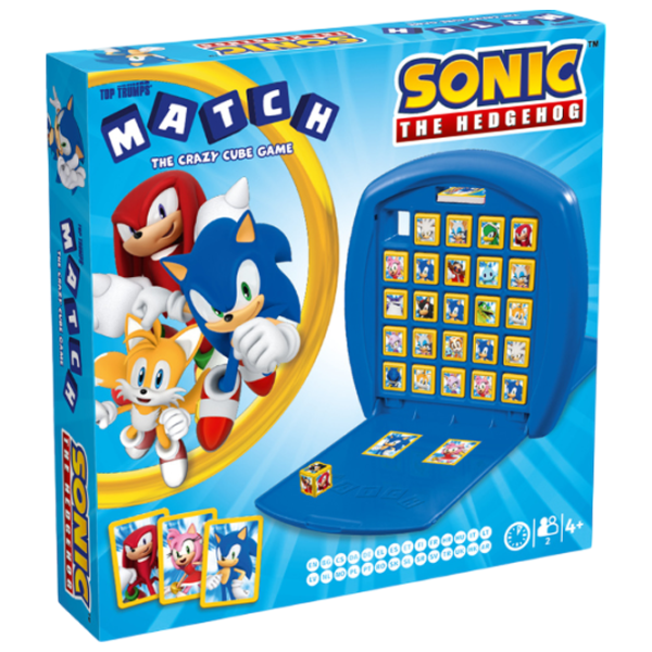 Настольная игра Winning Moves Top Trumps Match Sonic 3+/ Логическая игра photo 5