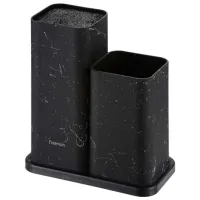 Suport de cuțite Fissman Marble Black / De masă