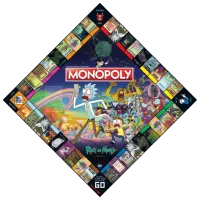Joc de masă Winning Moves Rick and Morty 12+/ Monopoly photo 2