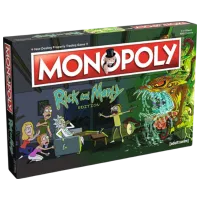 Joc de masă Winning Moves Rick and Morty 12+/ Monopoly photo 3
