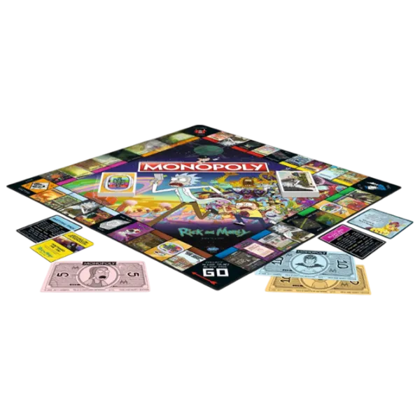 Настольная игра Winning Moves Rick and Morty 12+/ Monopoly photo 4
