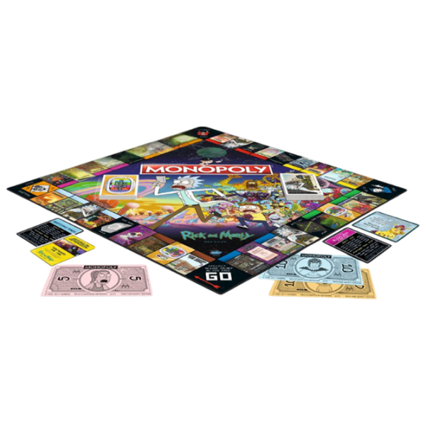 Настольная игра Winning Moves Rick and Morty 12+/ Monopoly photo 4