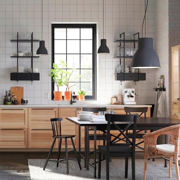 Кухонный стул Ikea Ingolf Массив/ Тёмно-коричневый Dark Brown photo 4