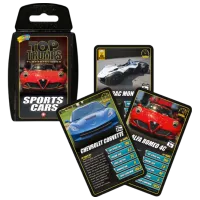 Настольная игра Winning Moves Top Trumps Sports Cars 6+/ Развитие