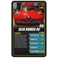 Joc de masă Winning Moves Top Trumps Sports Cars 6+/ Dezvoltare photo 4