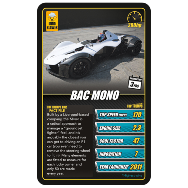 Настольная игра Winning Moves Top Trumps Sports Cars 6+/ Развитие photo 6