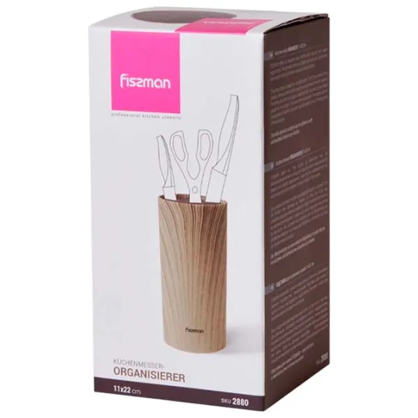 Подставка для ножей Fissman Wood Wood / Настольный photo 2