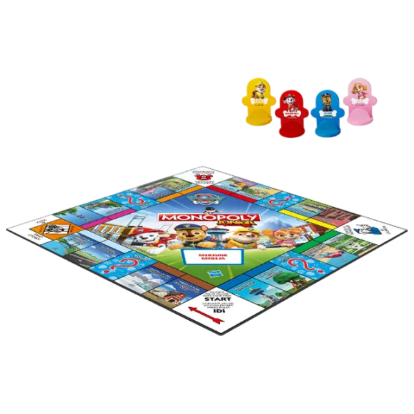 Настольная игра Winning Moves Junior Puppy Patrol 6+/ Monopoly photo 2