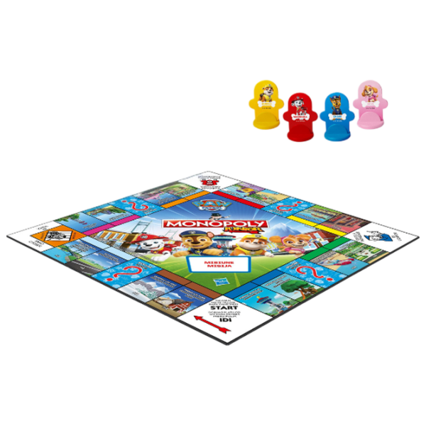 Настольная игра Winning Moves Junior Puppy Patrol 6+/ Monopoly photo 2