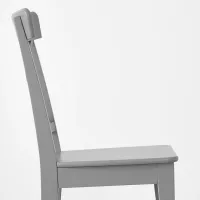 Кухонный стул Ikea Ingolf Массив/ Серый Серый photo 3