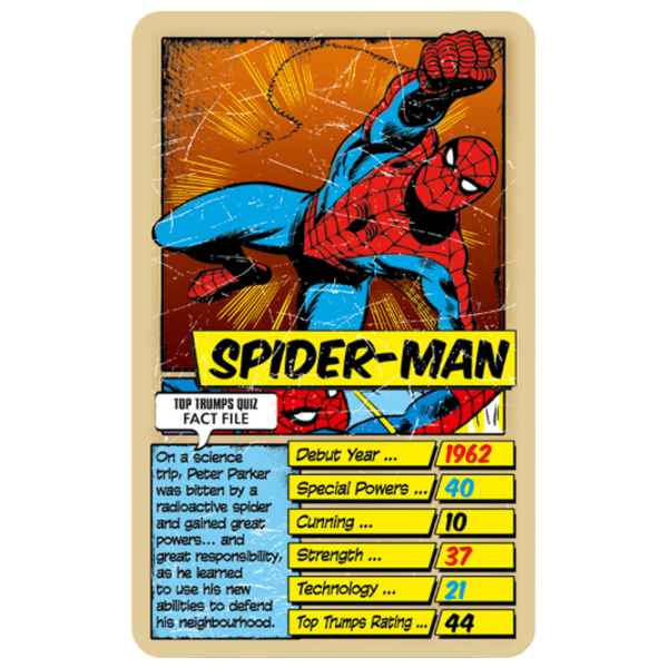 Настольная игра Winning Moves Top Trumps Marvel Comics Retro 6+/ Развитие photo 3