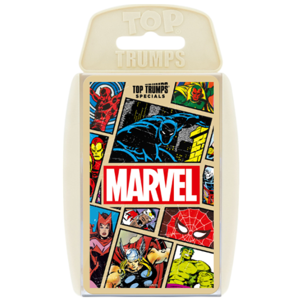 Настольная игра Winning Moves Top Trumps Marvel Comics Retro 6+/ Развитие photo 5